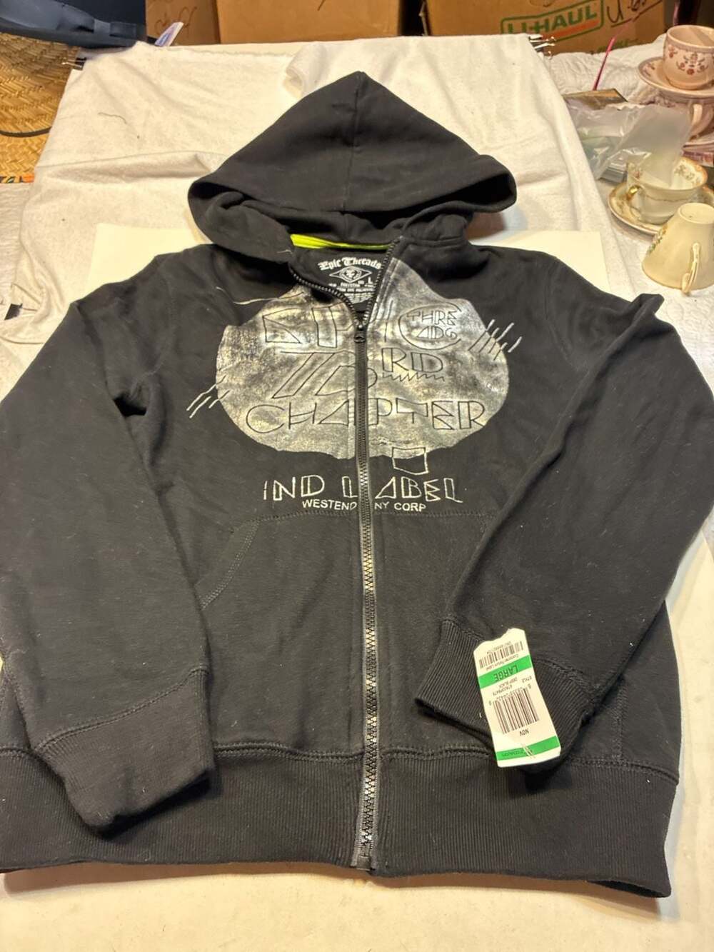 Epic Threads Third Chapter Graphic Full-Zip Hoodie